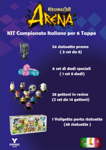 Kit Campionato italiano Krosmaster Arena