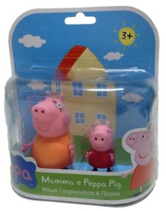 pupazzi peppa pig - miniature mamma pig e peppa pig
