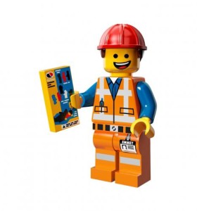 personaggi  protagonista lego movie Emmet Brickowski Lego minifigure