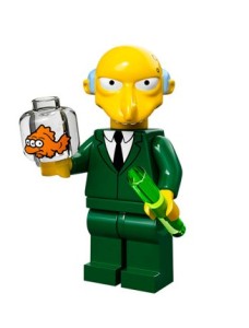 lego minifigures simpson Mr. Burns