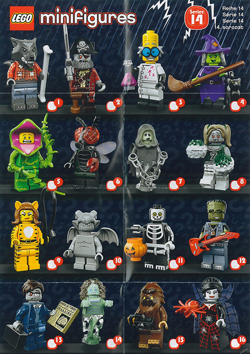 lego minifigures serie 14 monsters volantino