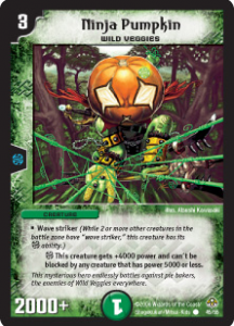 carte Duel Masters verde