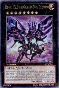 yugioh carta numero 107 drago galattico occhi tachionici