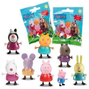 pupazzi peppa pig - miniature  serie amici peppa pig