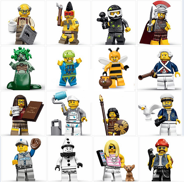 tutte le serie lego minifigure - serie 10