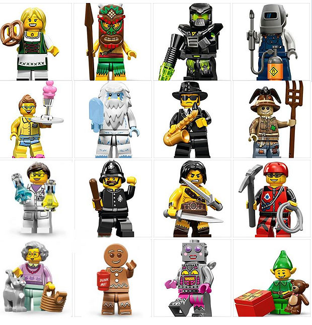 tutte le serie lego minifigure - serie 11