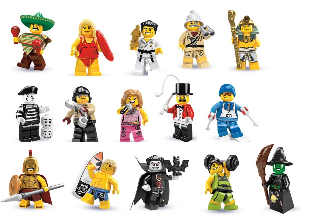 tutte le serie lego minifigure - serie 2