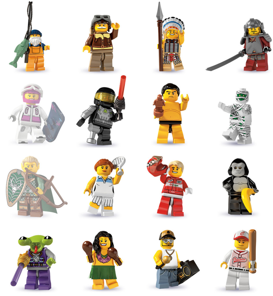 tutte le serie lego minifigure - serie 3