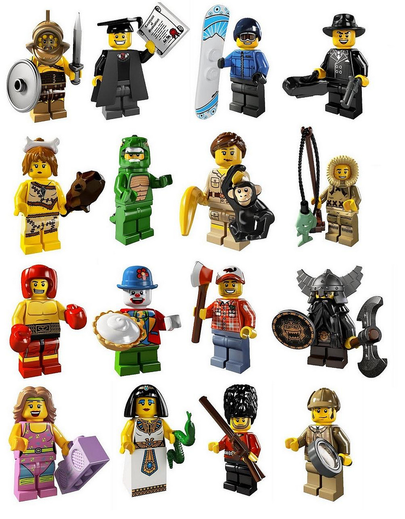 tutte le serie lego minifigure - serie 5