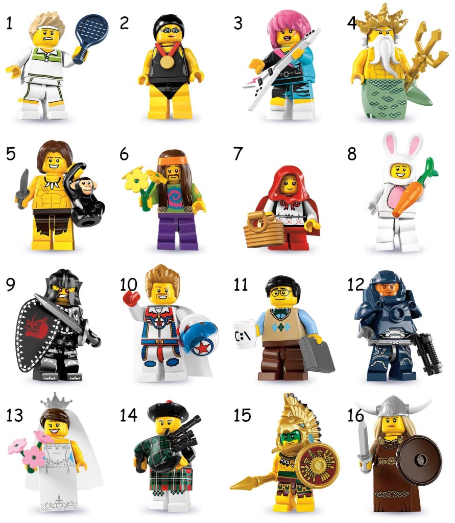 tutte le serie lego minifigure - serie 7