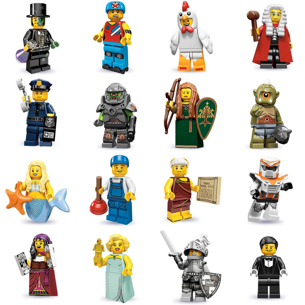 tutte le serie lego minifigure - serie 9