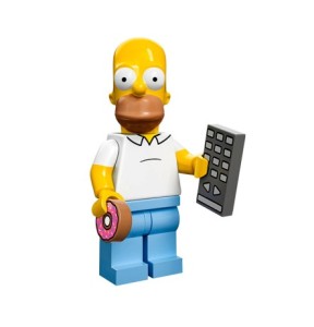 lego minifigures homer simpson