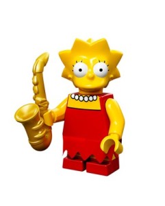 lego minifigures lisa simpson