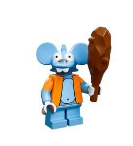 lego minifigures simpson Itchy