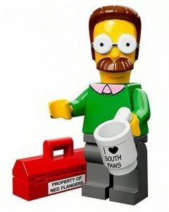 lego minifigures simpson ned flanders