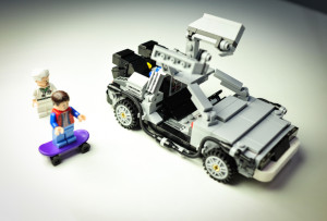 lego delorean cuusoo kit completo