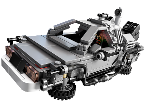 lego ritorno al futuro delorean