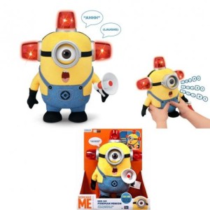 Peluche parlante del Minion Stuart pompiere (bee do) cattivissimo me 2