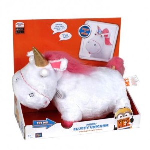 Peluche parlante unicorno di Agnes cattivissimo me 2