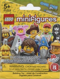 lego minifigures bustina