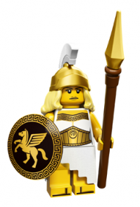 lego minifigures serie 12 dea della guerra