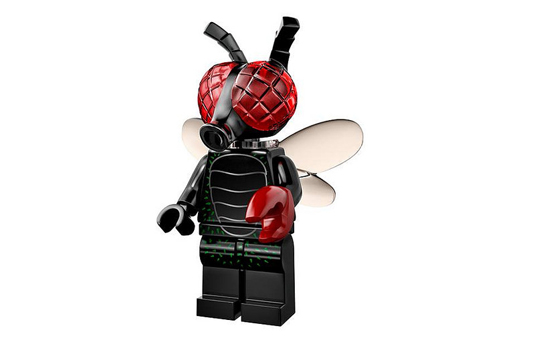 lego minifigures 14 uomo mosca