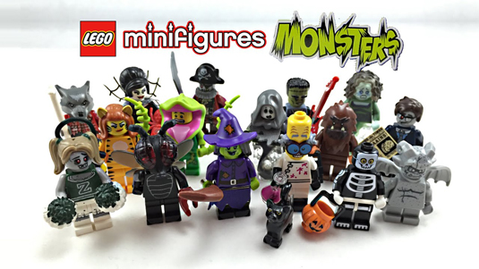 lego minifigures serie 14 monster