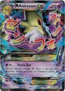 carte singole Pokemon Mega Alakazam Ex