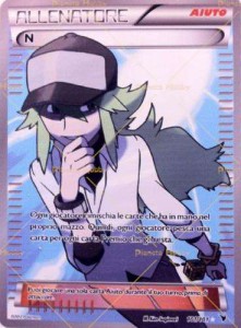 carta singola Pokemon Allenatore N