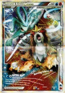 carte singole pokemon leggenda Suicune & Entei