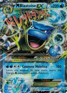 carte singole pokemon Mega Blatoise Ex