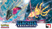 Prerelease Pokemon Spada e Scudo Tempesta Argentata