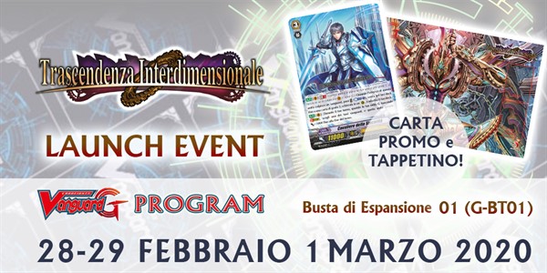 CF-Vanguard Launch Event TRASCENDENZA INTERDIMENSIONALE G-BT01