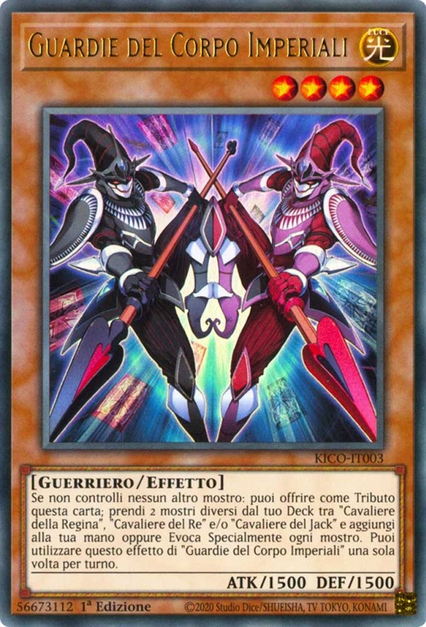 Disponibili le carte di Yu-Gi-Oh! La Corte del Re!