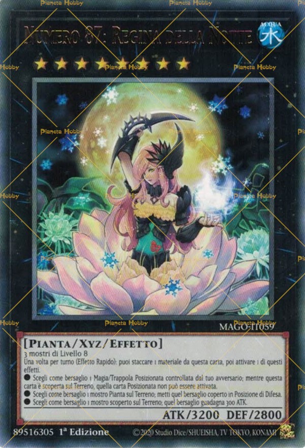 Numero 87 Regina della Notte