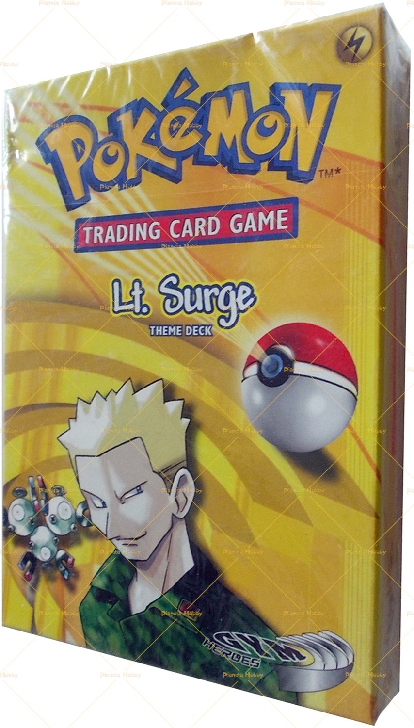 Pokemon Gym Heroes Theme Deck Lt. Surge