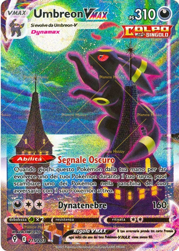 Alt art umbreon vmax