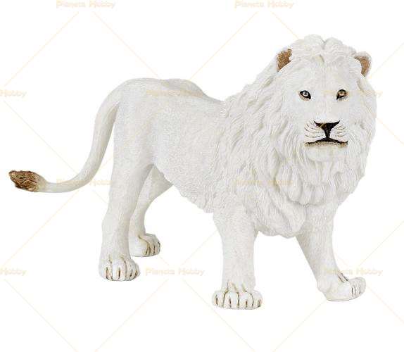 leone bianco peluche