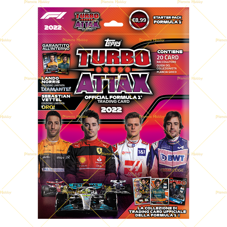 Formula 1 F1 2022 Turbo Attax Starter Pack