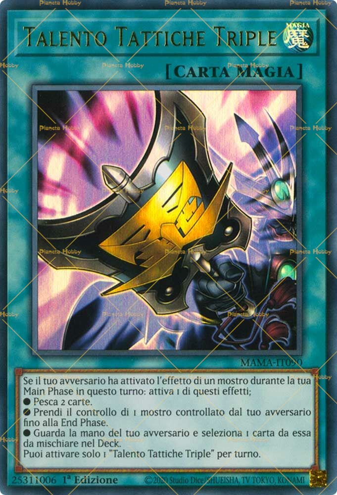 Thẻ B&agrave;i Yugioh - Triple Tatics Talent - JP RC04 | Việt Nam