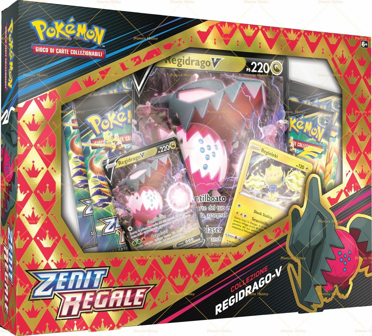 Pokemon Zenit Regale Collezione Regidrago V