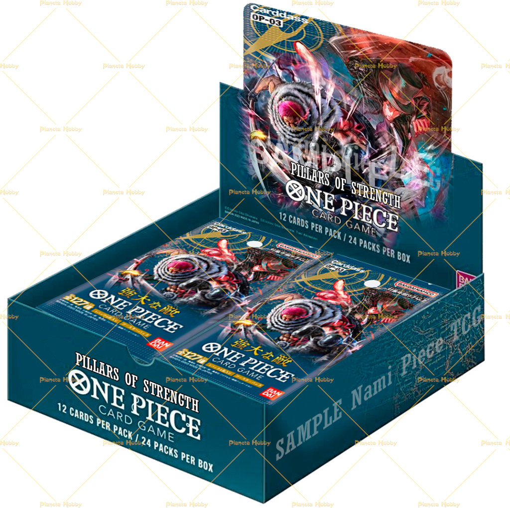 Box One Piece Card Game OP03 Pillars of Strenght