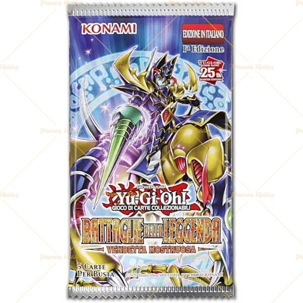 YU-GI-OH! Battaglie Della Leggenda: Capitolo 1 - Box Con 1 Segreto Raro, 6 Ultra Rare, 30 Comuni E 1 Dado - 2
