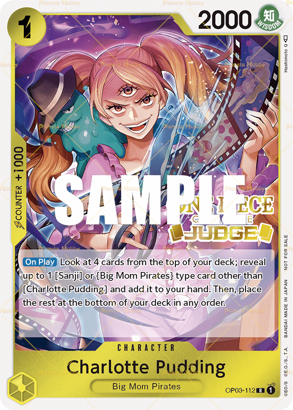 Charlotte Pudding Judge