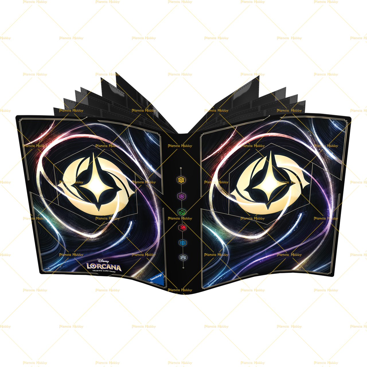 lorcana card back png Lorcana TCG: Branded 9pkt Portfolio Card Back main image 1