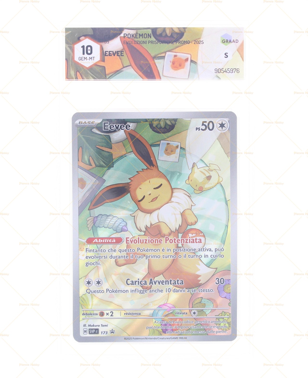 EEVEE (PROMO) - EVOLUZIONI PRISMATICHE ETB - GRAAD 10 - ITA 2025