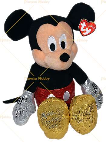 Disney TY Topolino Mickey Sparkle SONORO peluche misura 3