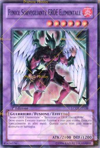 Fenice Sorvegliante Elementale EROE Eroe ELEMENTALE SORVEGLIANTE 