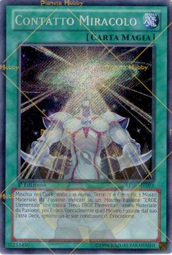 RISVEGLIO DEL MIRACOLO in Italiano Rara Segreta DREV-IT093  YUGIOH