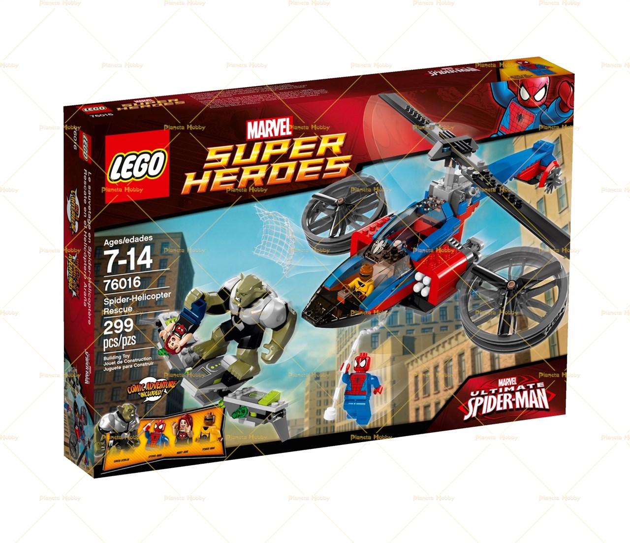aereo spiderman lego